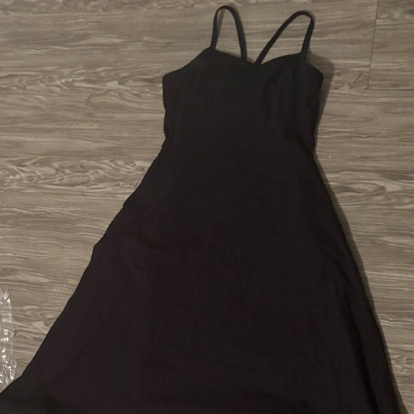 Pact Dresses & Skirts - Pact Black Midi Dress with Spaghetti Straps